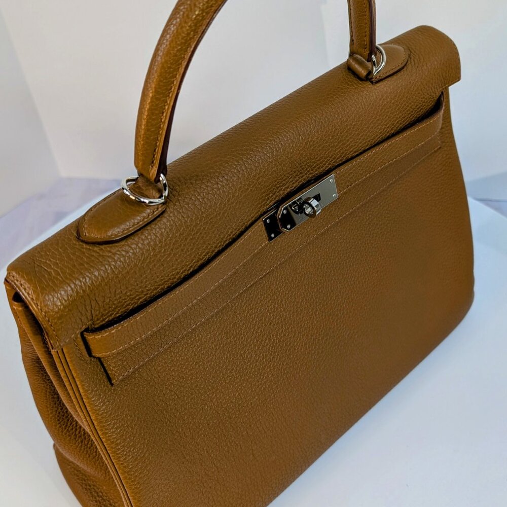 Hermes Kelly 35 Brown Fauve (Fawn) - Picture 7 of 16